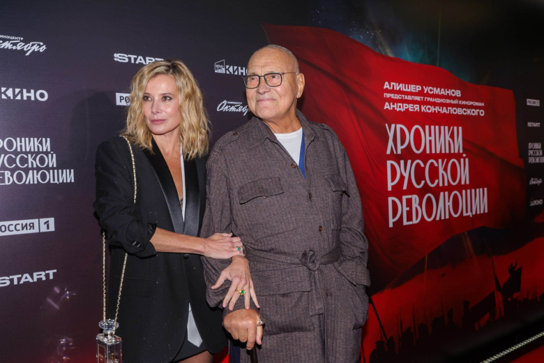 Юлия Высоцкая и Андрей Кончаловский